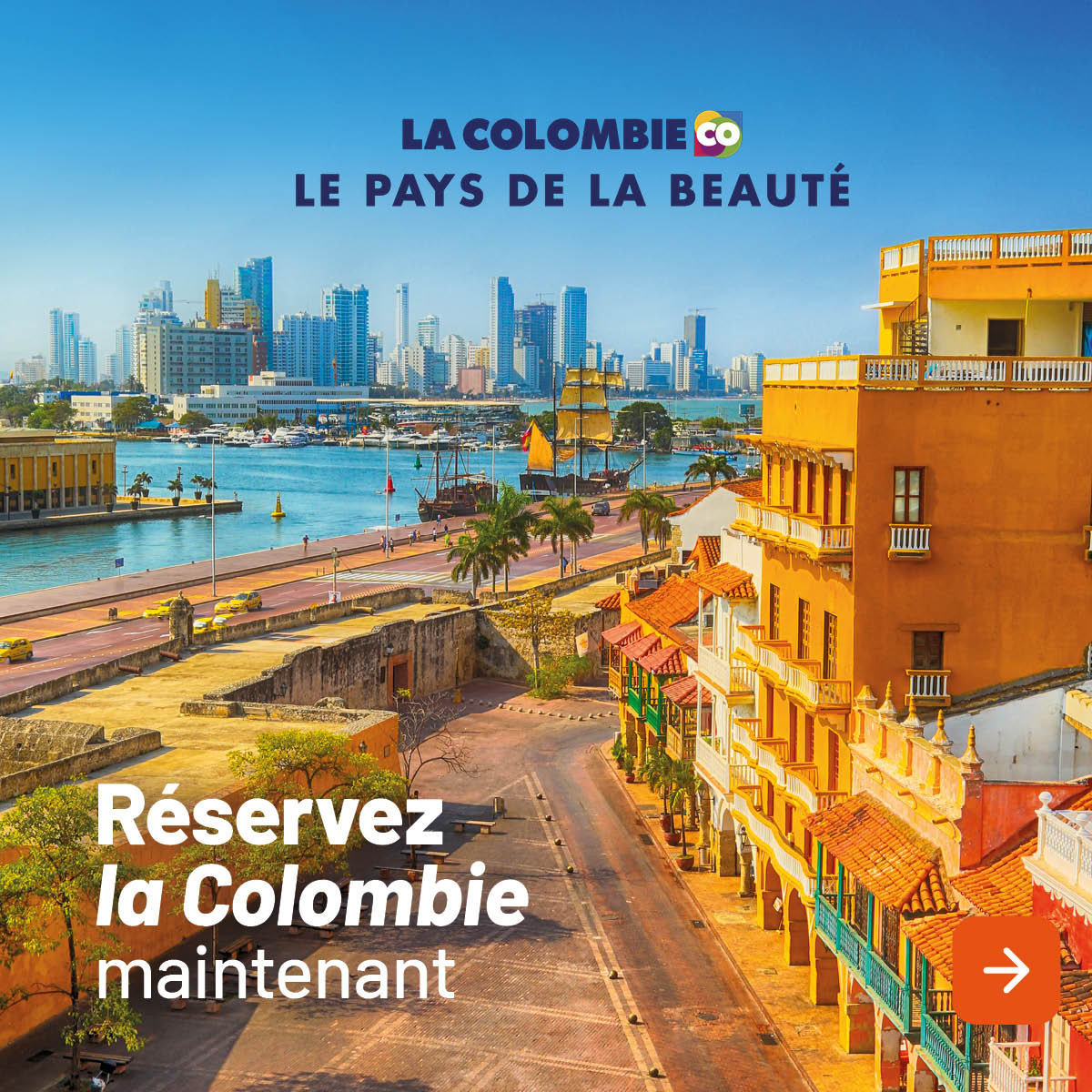 Réservez la Colombie