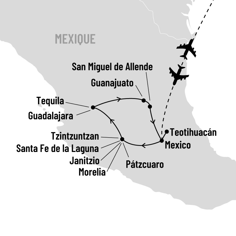 Le coeur colonial du Mexique