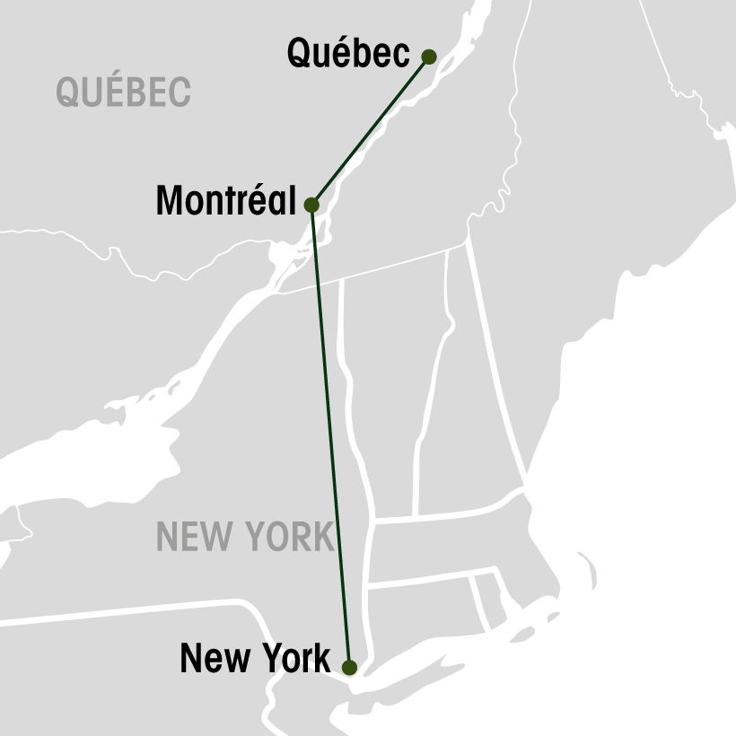 New York et la parade de Macy's de Thanksgiving map