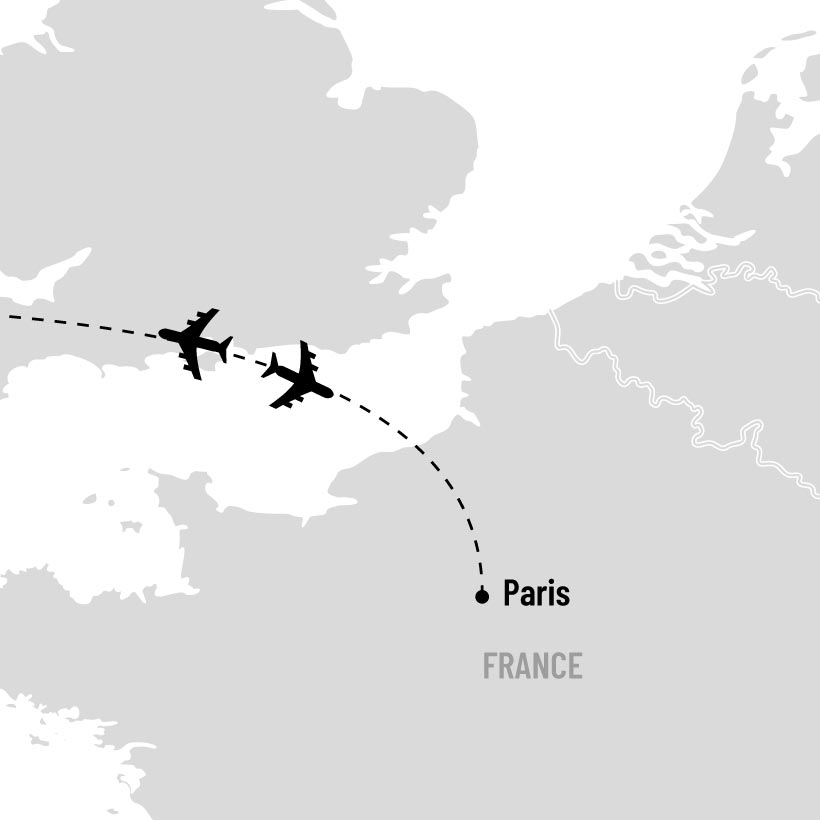Paris mon premier amour map